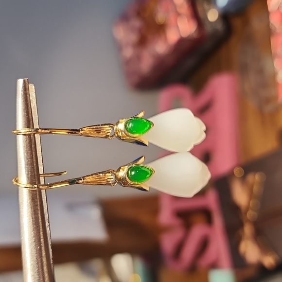 Tahitian jade set - Picture 3 of 6